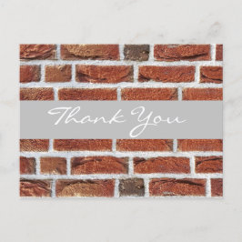 Postal Thank To new Customer.