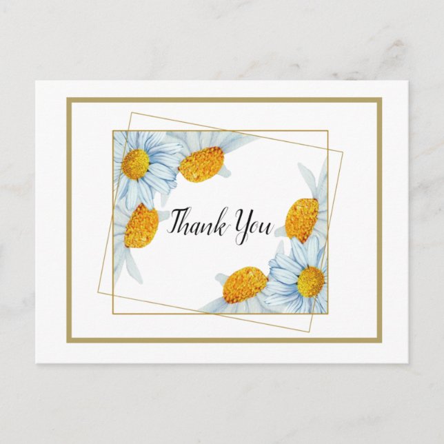 Postal Thank You  (Anverso)