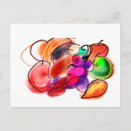 Postal Thanksgiving food