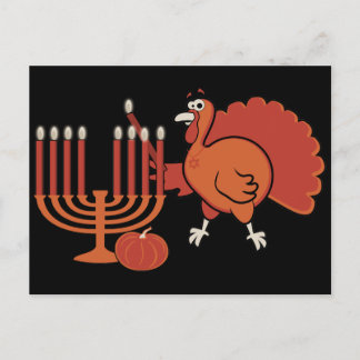 Postal 'Thanksgivukkah' festivo