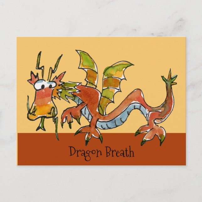 Postal Thar Be Dragons (Anverso)