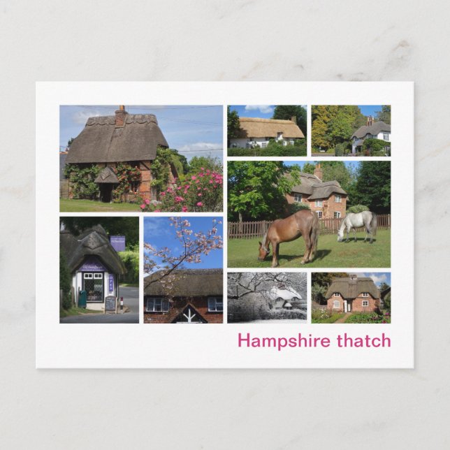Postal Thatch Hampshire (Anverso)