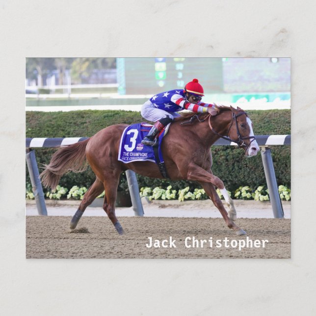 Postal The 2021 Champagne Stakes (Anverso)