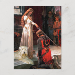 Postal The Accolade - Wheaten Terrier 1