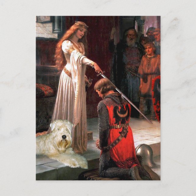 Postal The Accolade - Wheaten Terrier 1 (Anverso)