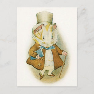 Postal “The Amiable Guinea Pig” by Beatrix Potter