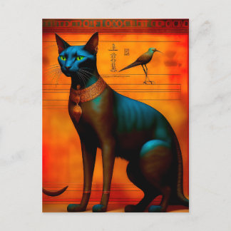 Postal The Ancient Egyptian Cat Bastet