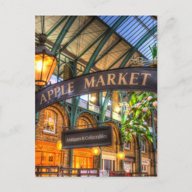 Postal The Apple Market Covent Garden London (Anverso)