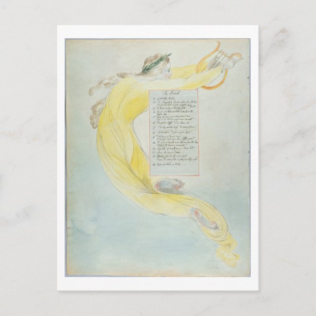 Postal 'The Bard', diseño 52 de 'Los poemas de Thomas Gr (Anverso)