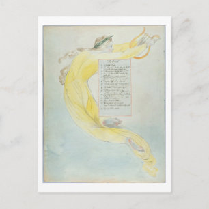 Postal 'The Bard', diseño 52 de 'Los poemas de Thomas Gr