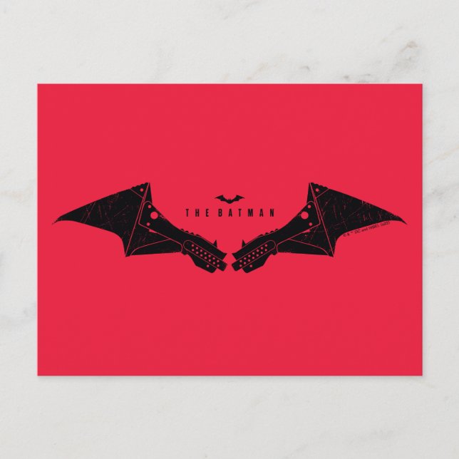 Postal The Batman Mechanical Bat Wings (Anverso)