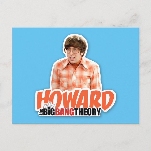 Postal The Big Bang Theory | Howard (Anverso)