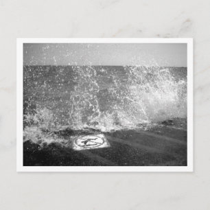 Postal The Breakwall, Lago Michigan, Chicago, IL