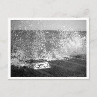 Postal The Breakwall, Lago Michigan, Chicago, IL