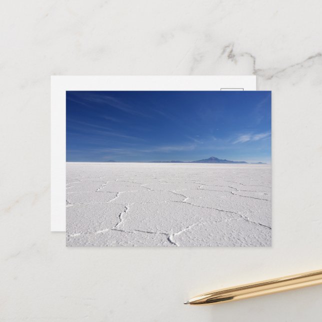Postal The Brilliance of the Salar de Uyuni (Anverso/Reverso In Situ)