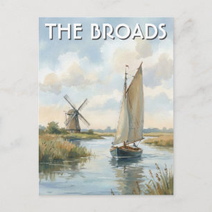 Postal The Broads Inglaterra Viajes