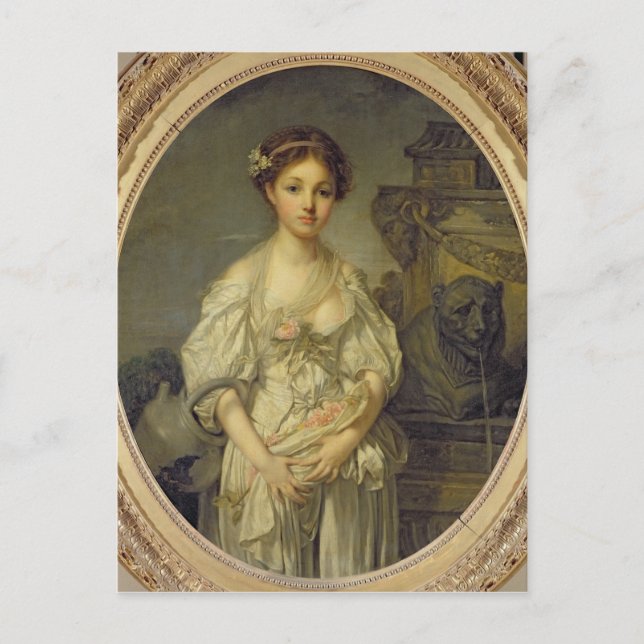 Postal The Broken Pitcher, c.1772-73 (Anverso)