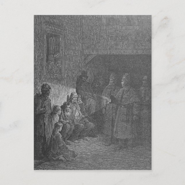 Postal The Bull's-Eye, de 'Londres, un peregrinaje' (Anverso)