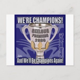 Postal The Cats - Campeones 2009