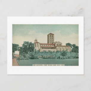 Postal The Cloisters Fort Tryon Park, Nueva York