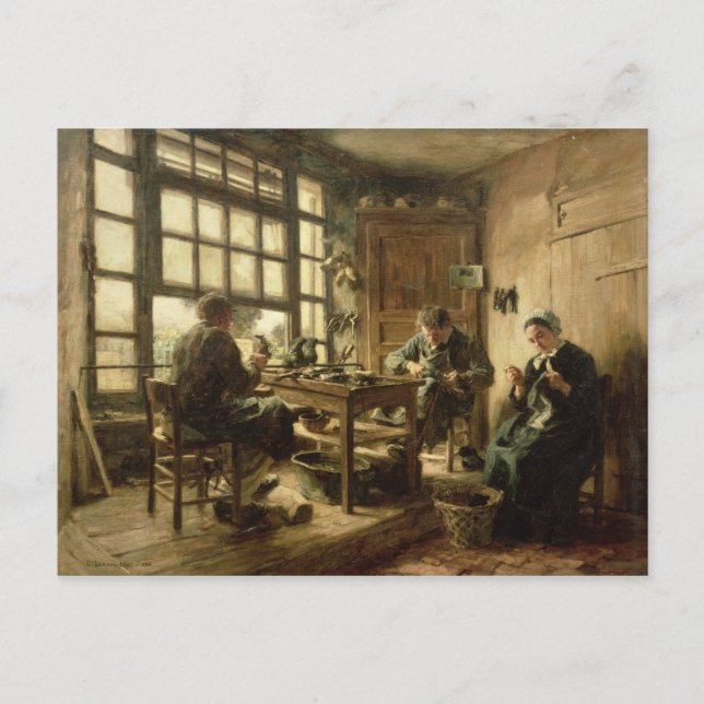 Postal The Cobblers, 1880 (Anverso)