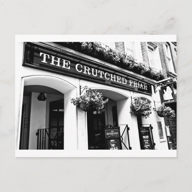 Postal The Crutched Friar pub London (Anverso)