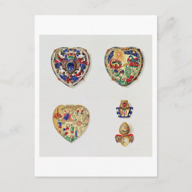 Postal The Darnley Jewel, de 'Historical Notes on the L (Anverso)