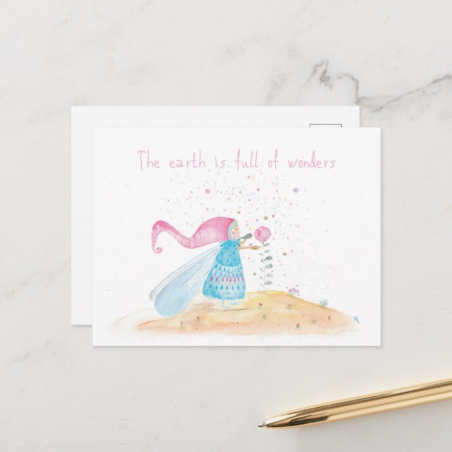 Postal The earth is full of wonders (Anverso/Reverso In Situ)