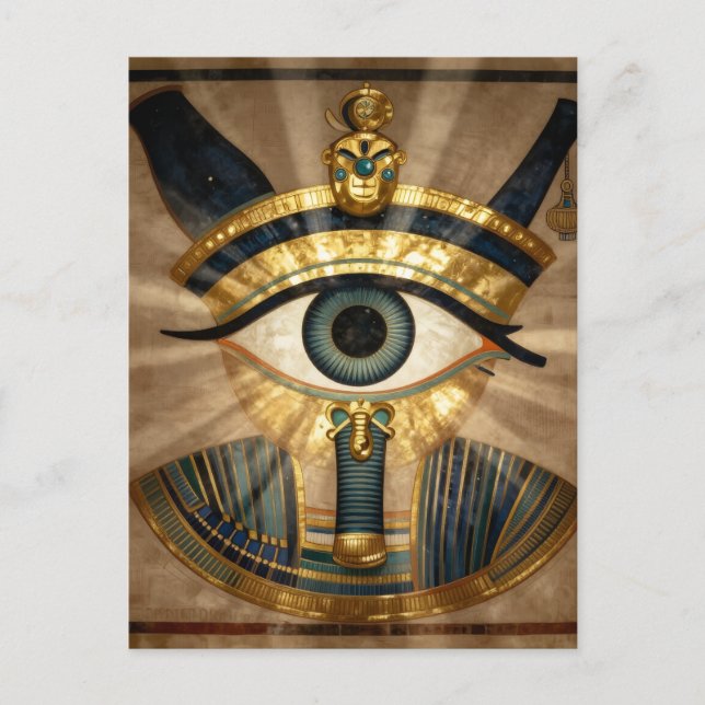Postal The Egyptian Eye´9 (Anverso)