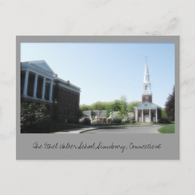 Postal The Ethel Walker School, Simsbury, CT (Anverso)