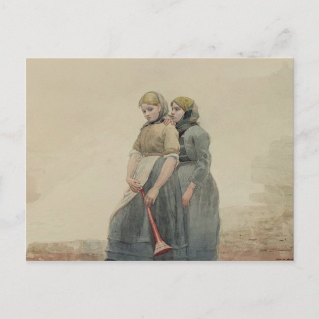 Postal The Foghorn, 1883 (p/c) (Anverso)