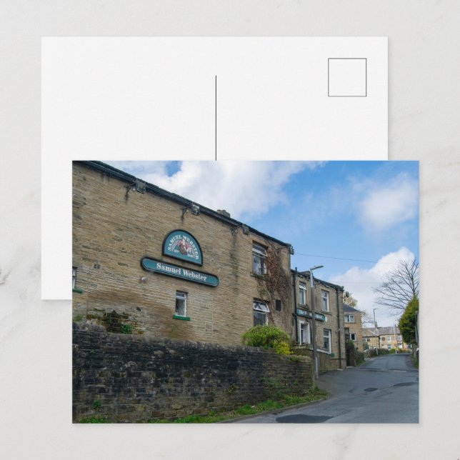 Postal The Fountain Head Inn, Halifax (Anverso / Reverso)