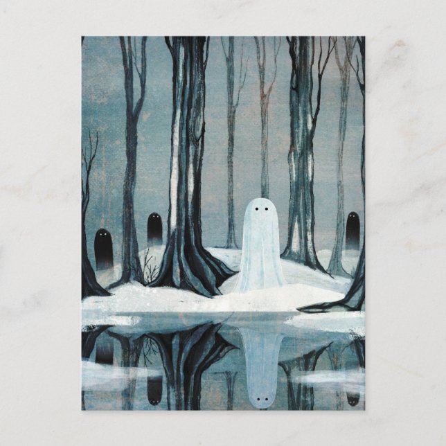 Postal The Frozen Lake (Anverso)