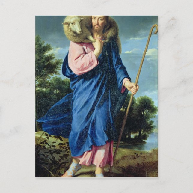 Postal The Good Shepherd, c.1650-60 (Anverso)