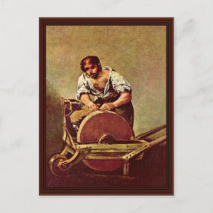 Postal The Grinder (El Salvador) Por Francisco De Goya
