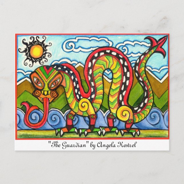 Postal The Guardian (Anverso)