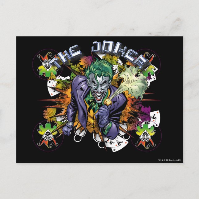 Postal The Joker - Explosion (Anverso)