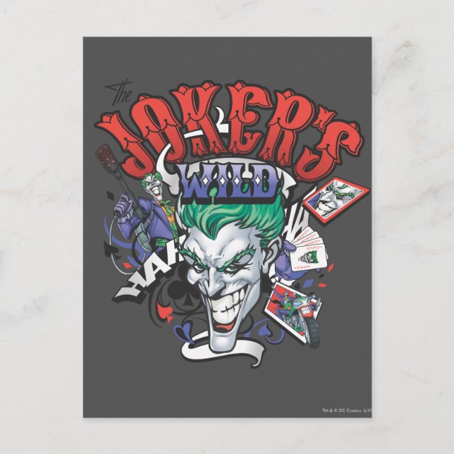 Postal The Joker's Wild (Anverso)