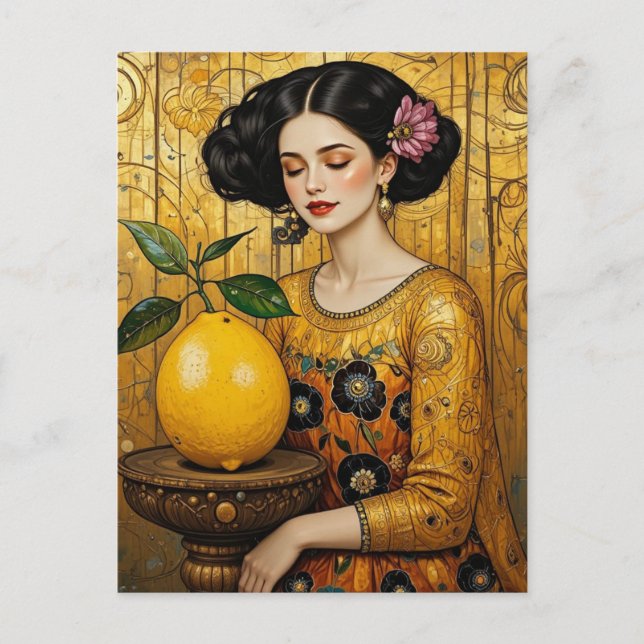 Postal The Lemon and the Lady (Anverso)