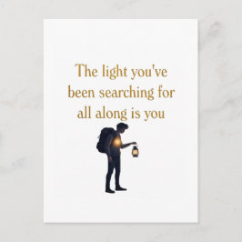 Postal The light is you iPad Smart Cover