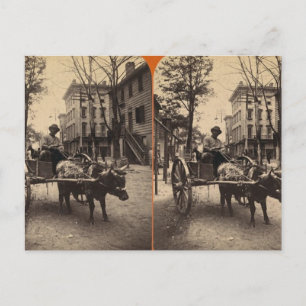 Postal The Lightning Express, Savannah, Ga c. 1886