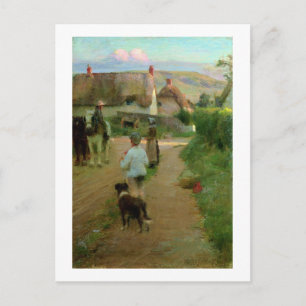 Postal The Loiterers, 1888 (aceite sobre lienzo)