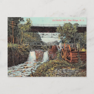 Postal The Mill, Glen Ridge, Nueva Jersey 1909