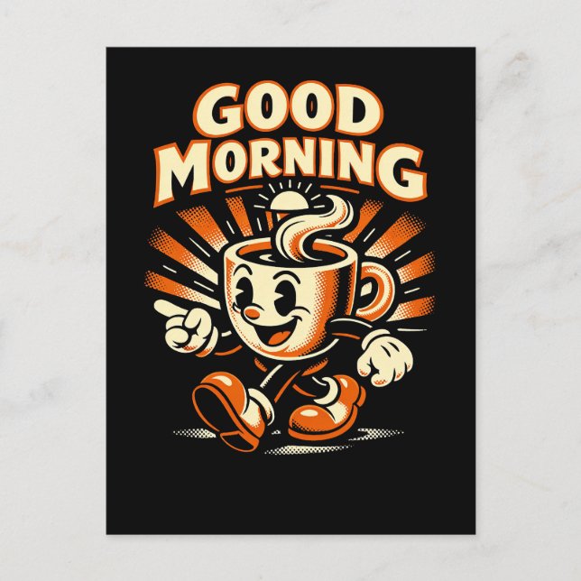 Postal The Morning Brew (Anverso)