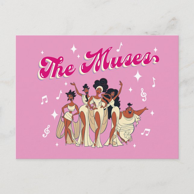 Postal The Muses Postcard (Anverso)