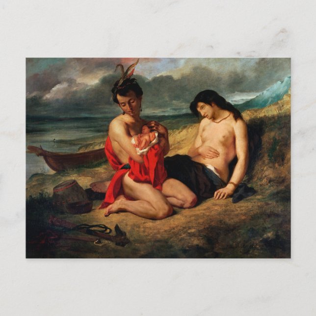 Postal The Natchez, c.1823-35 (Anverso)