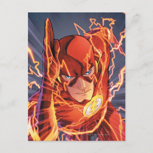 Postal The New 52 - The Flash #1 (Anverso)