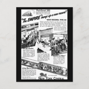 Postal The NYC Empire Express 1945