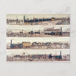 Postal The opening of Stockton and Darlington