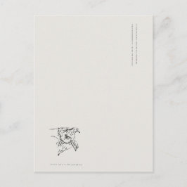 Postal The Owl- Naturalist Menagerie Bookmark